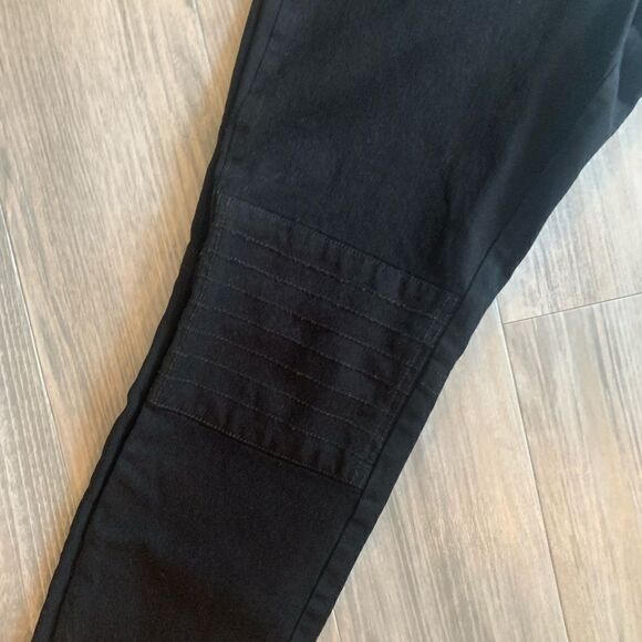 Banana Republic black Moto jeans size 6 - Picture 3 of 7